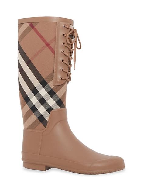 burberry saks shoes|saks Burberry rain boots.